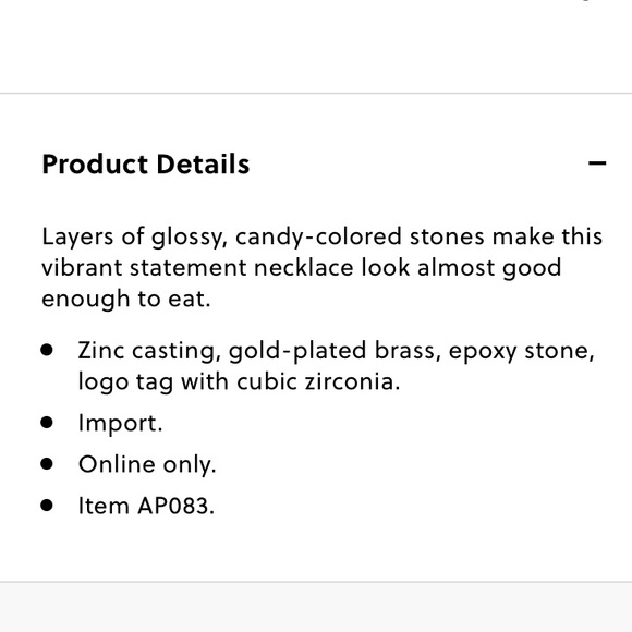 J crew candy gem statement necklace - Picture 4 of 5